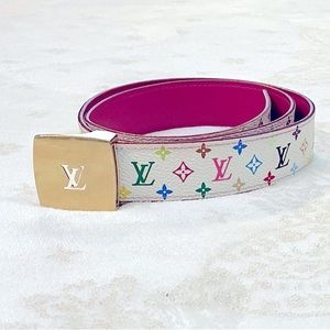 Louis Vuitton Multicolour Reversible Belt